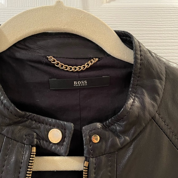 Hugo Boss leather jacket - Picture 3 of 3